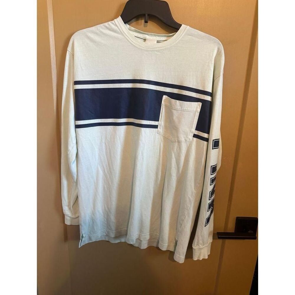 Victorias secret pink mint and navy‎ Long Sleeve size xs